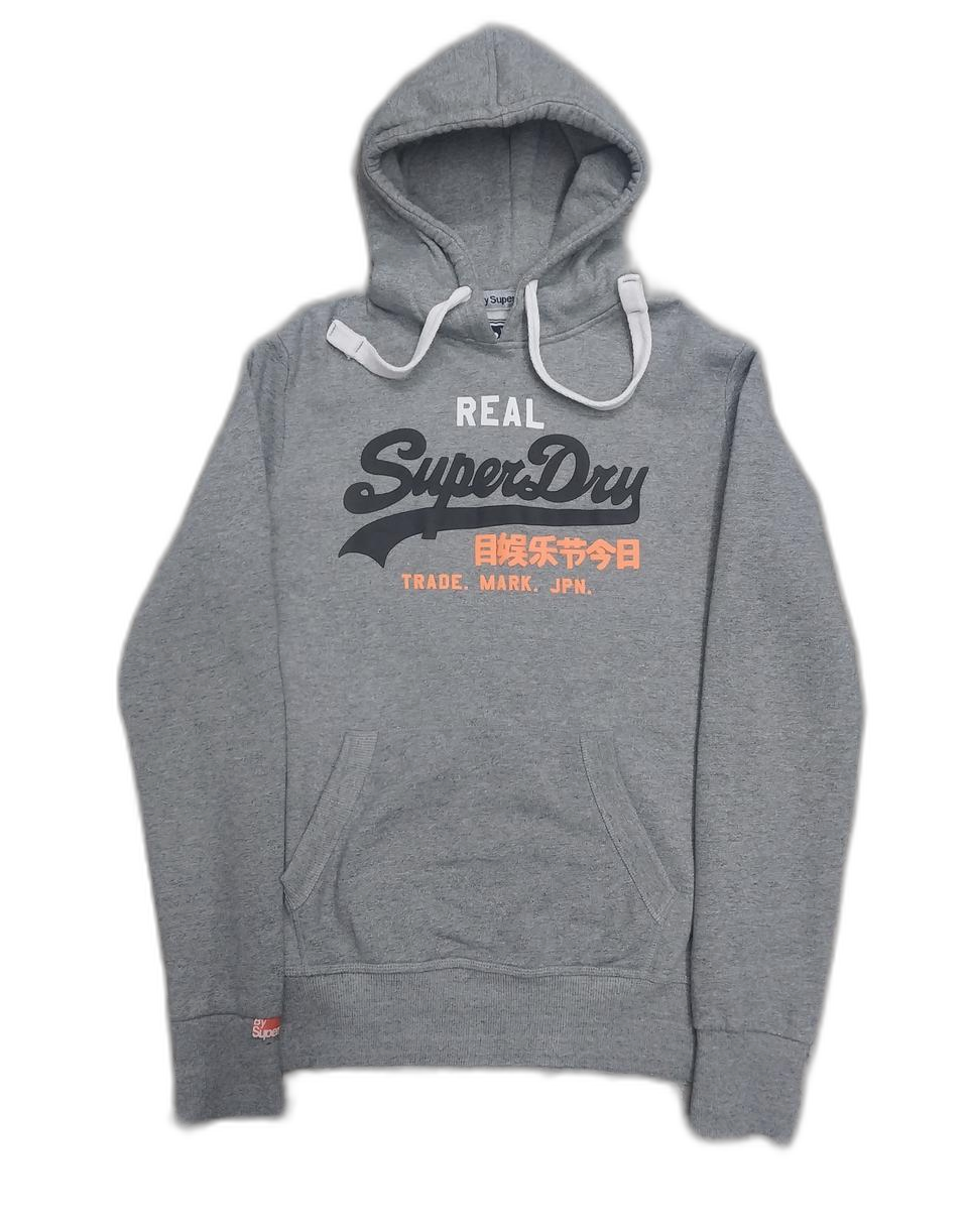 superdry 슈퍼드라이 로고 후드티 S (크게나옴) (100-103)