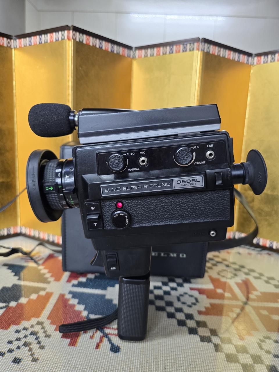 빈티지 엘모 SUPER 8 SOUND 350SL 무비카메라