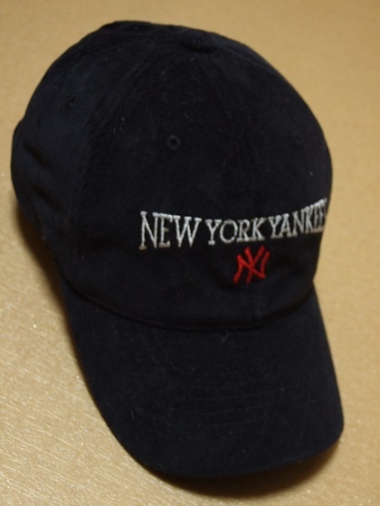 MLB 정품 NY 양키즈로고 골덴모자 F
