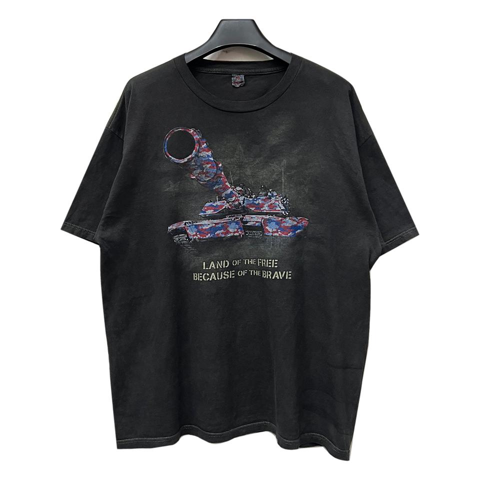 00s AAA Land of the Free 빈티지 반팔티 XL~2XL