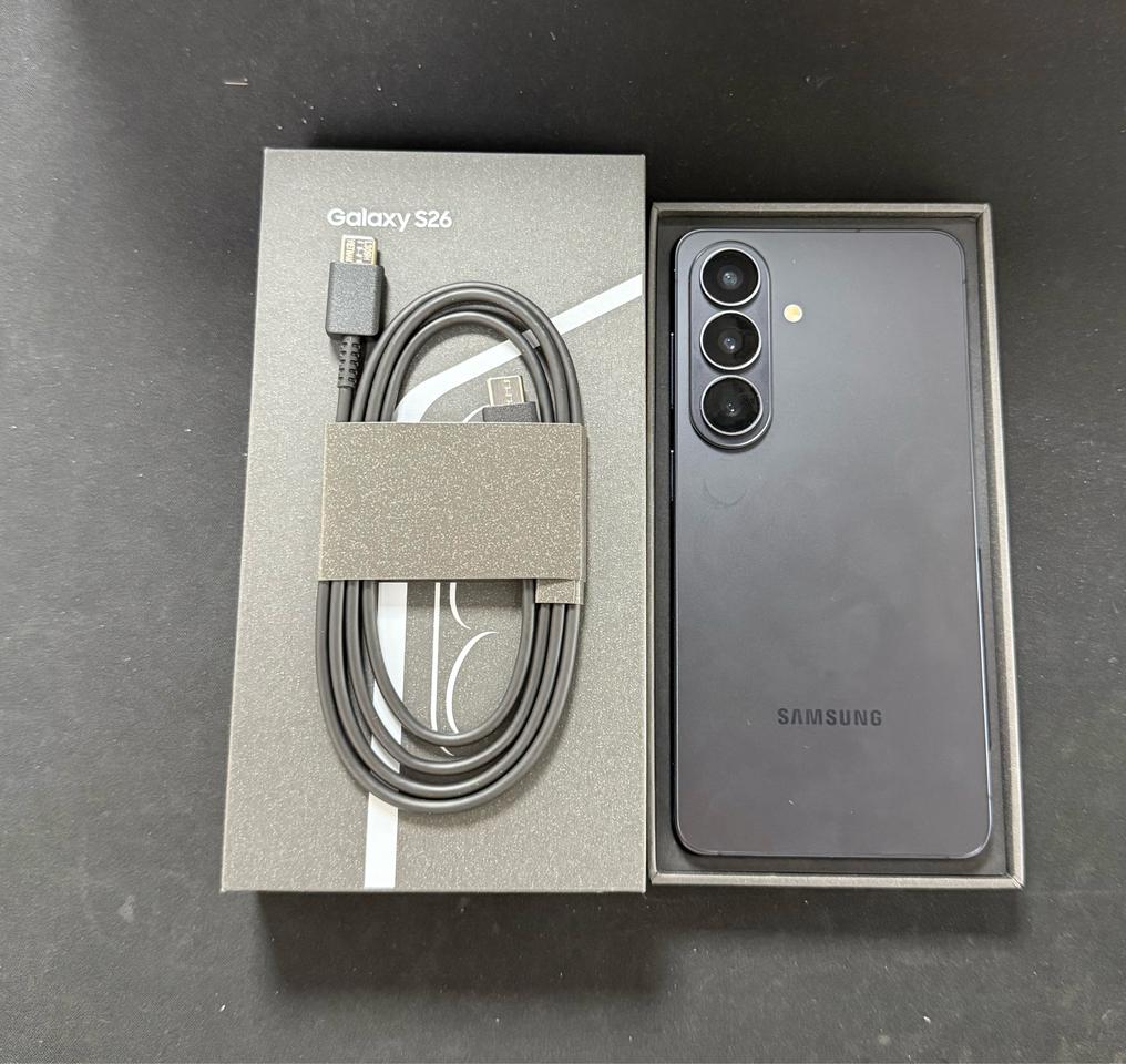 (부산중고폰)갤럭시s26 블랙 256기가 풀박스 판매해요
