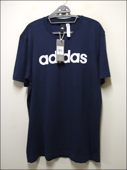 아디다스 정품 빅로고 면라운드티 새것2XL 105가능