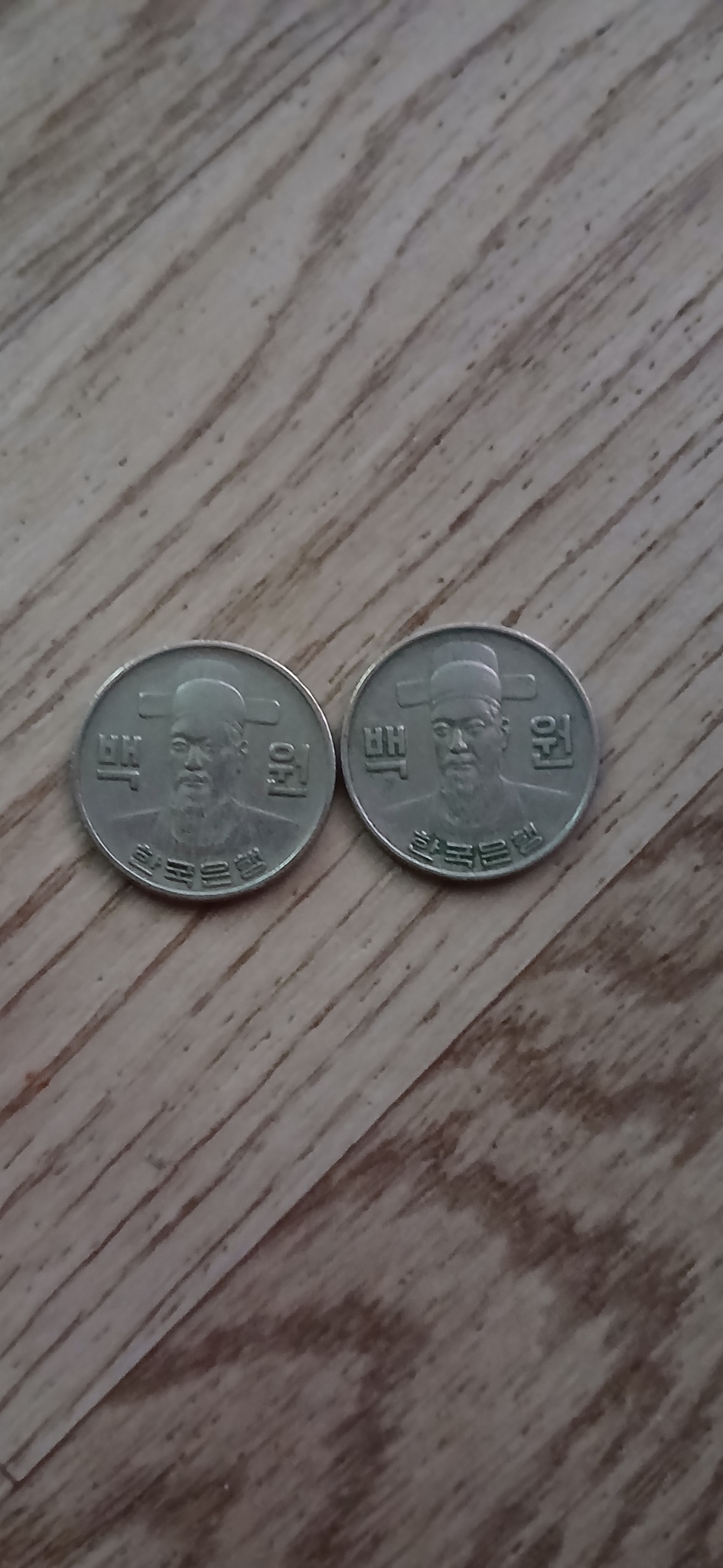 1978년100동전17개
