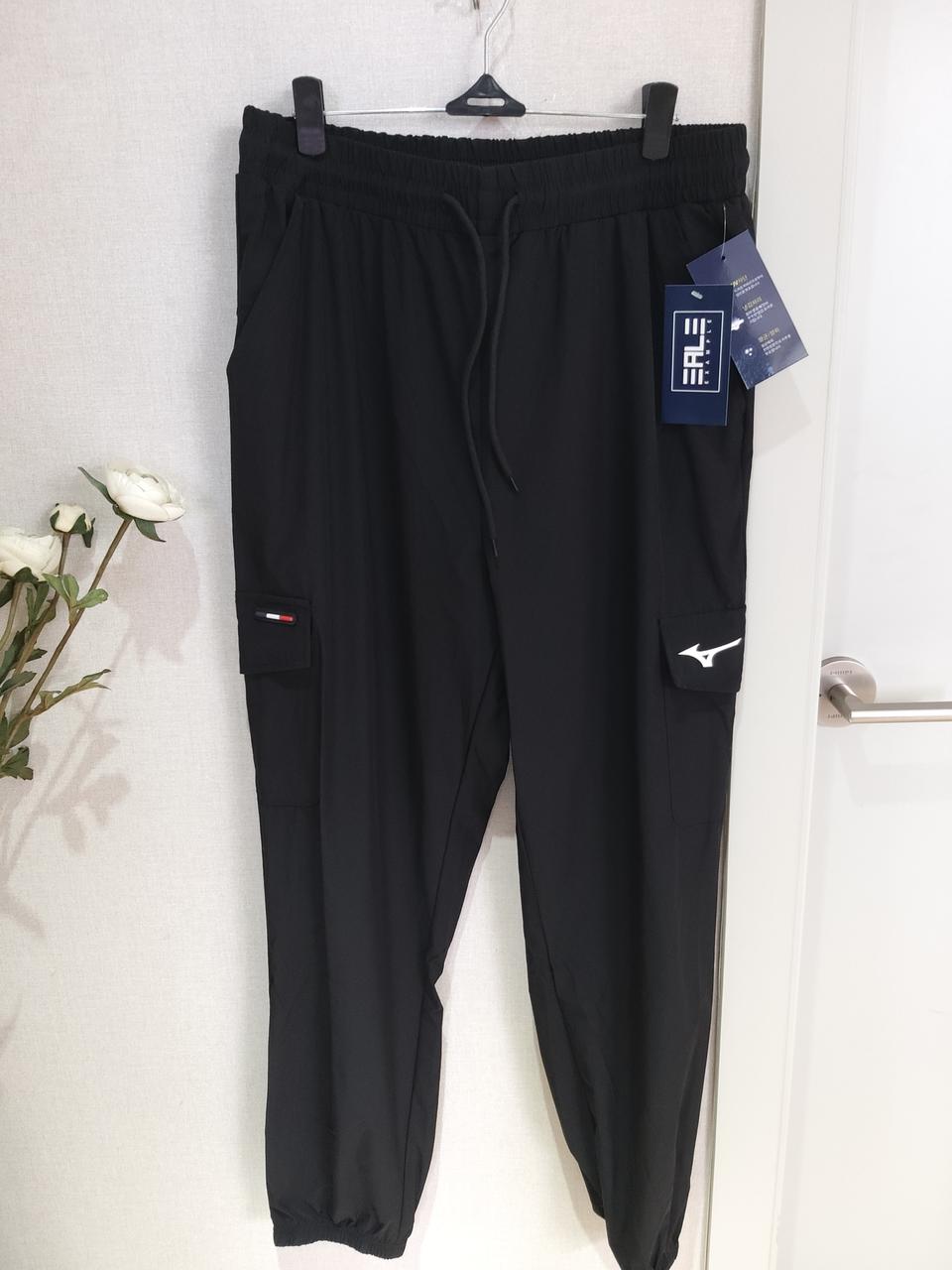 풀파사 MIZUNO  협업 블랙 카고 트레이닝 팬츠 XL