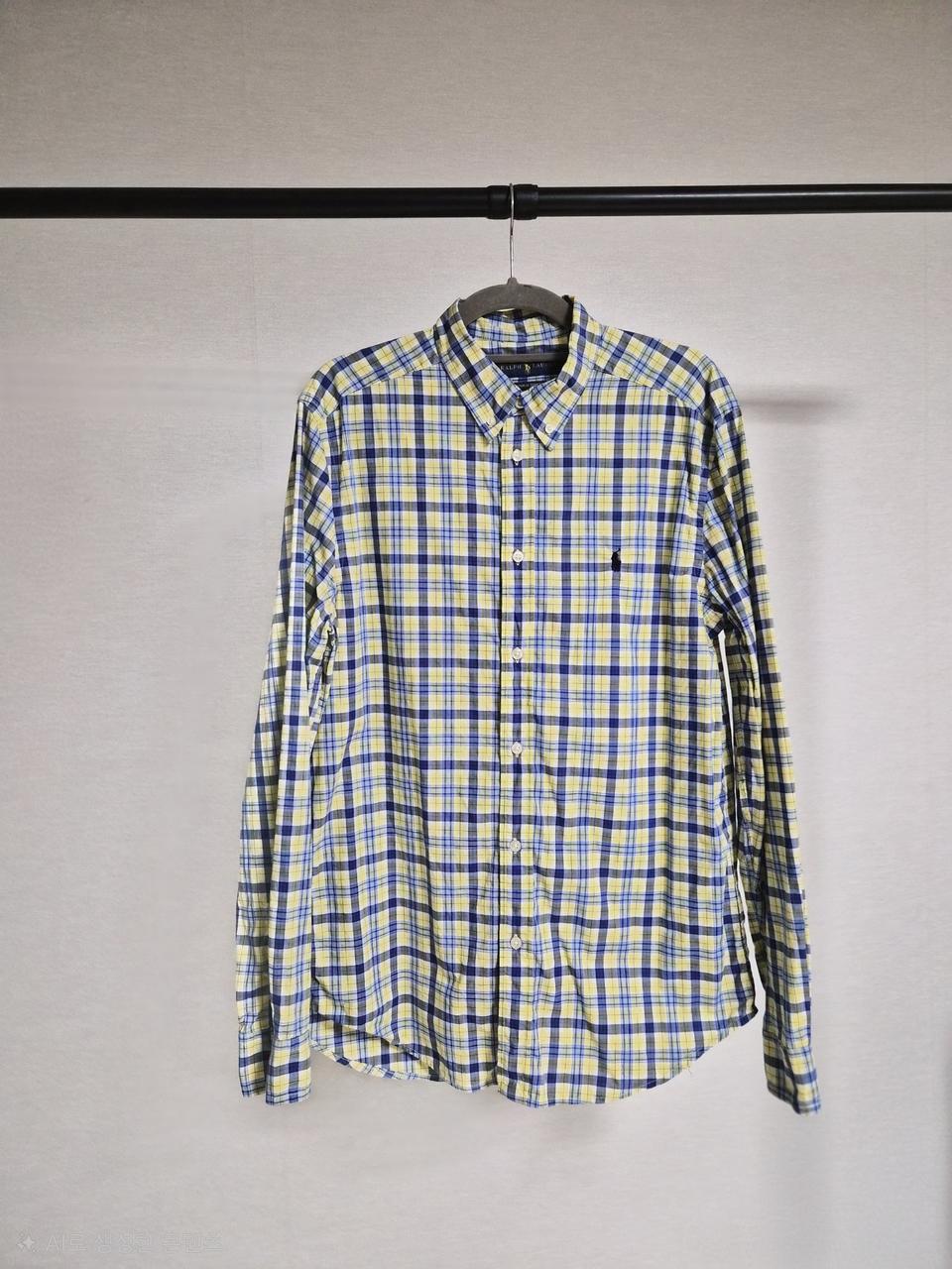 폴로 랄프로렌 체크 남방 XL/TG (18-20)