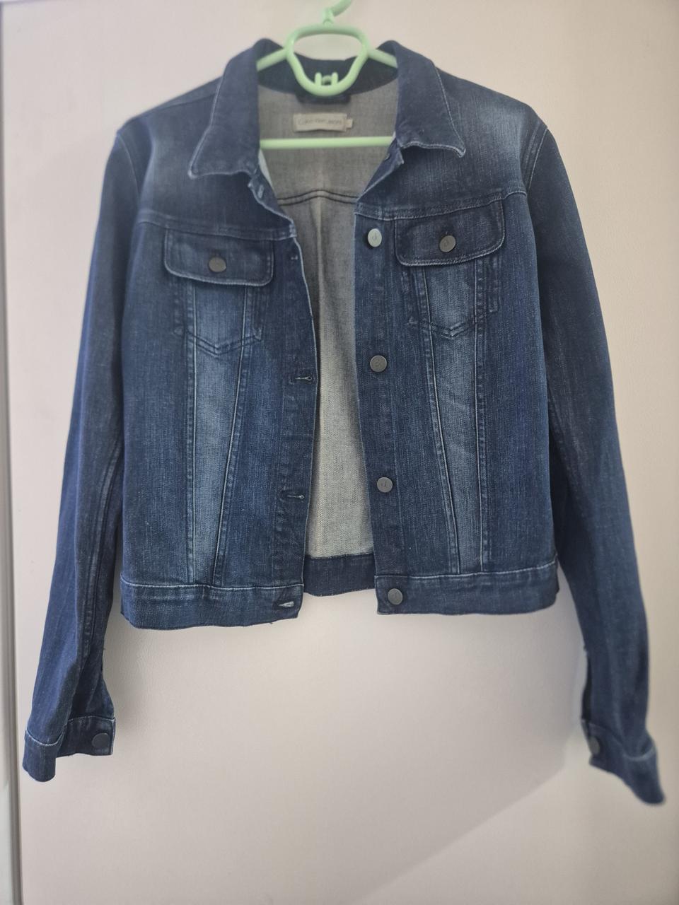 캘빈클라인 진(Calvin Klein Jeans)정품 데님재킷(L사이즈)