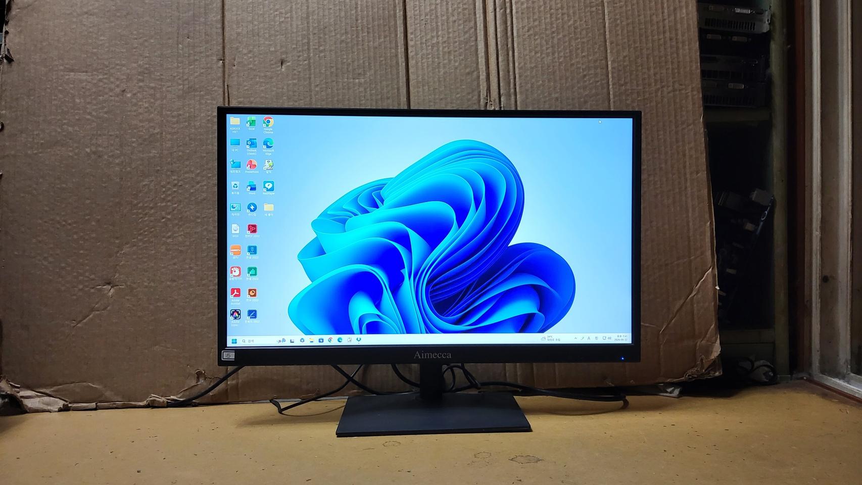 (15) AIMECCA 24인치 LED 컴퓨터 모니터 (동일사이즈 50대