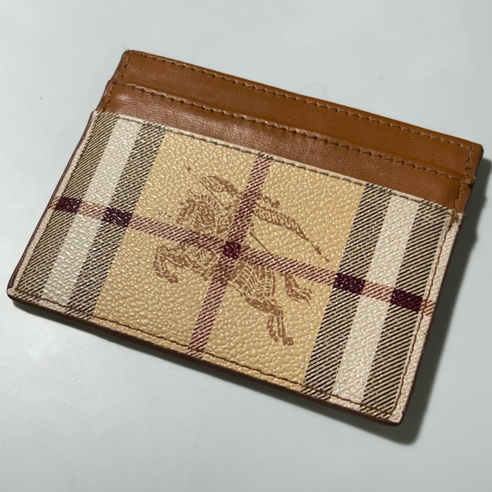 BURBERRY 버버리 헤이마켓 체크 카드지갑