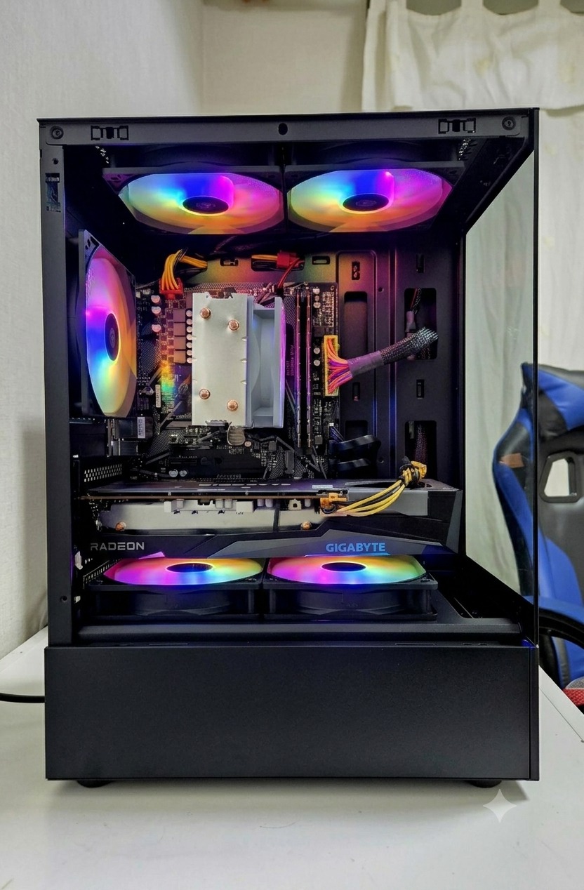 고사양 게이밍 컴퓨터 PC 데스크탑 5600x rx6600xt