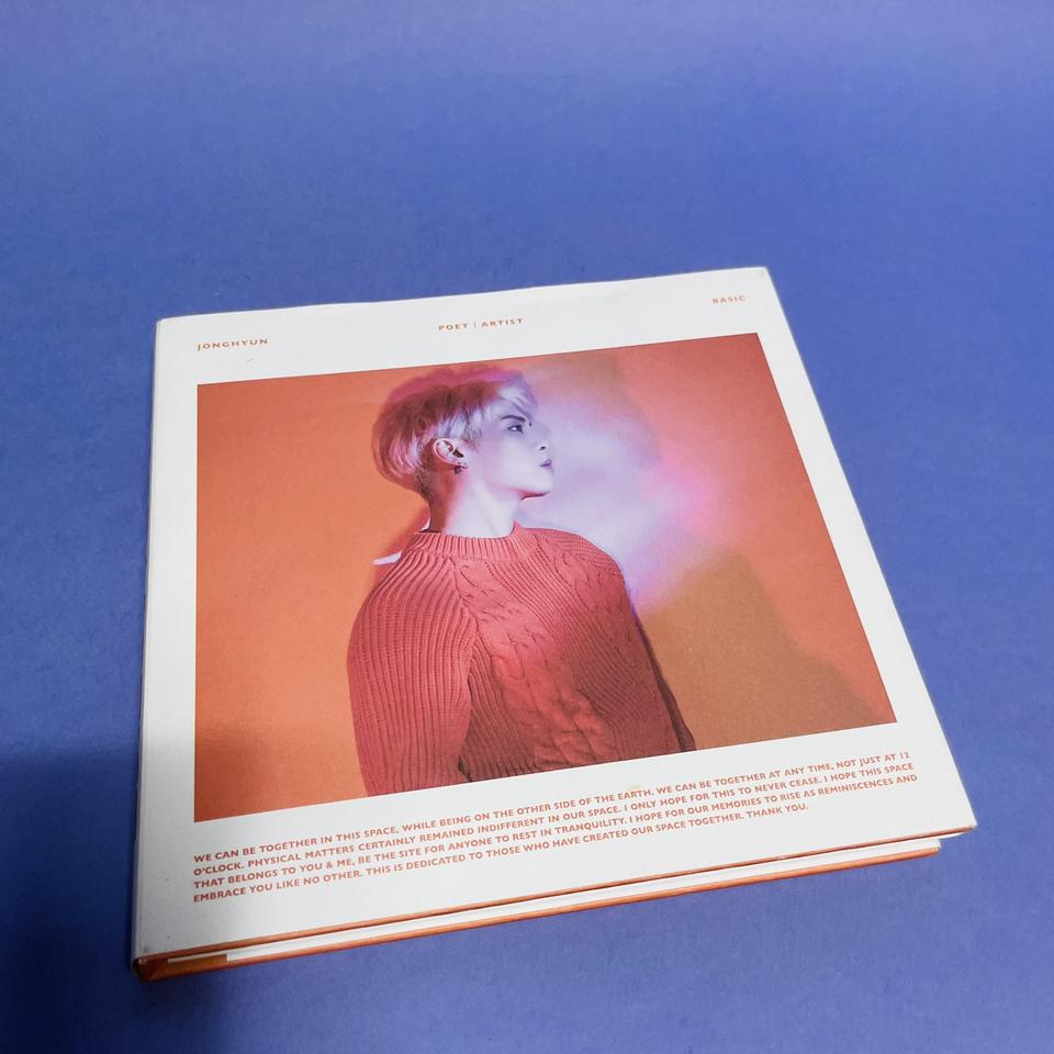 [중고음반/CD] 샤이니 종현 2집 POET/ARTIST 포엣아 (베이직