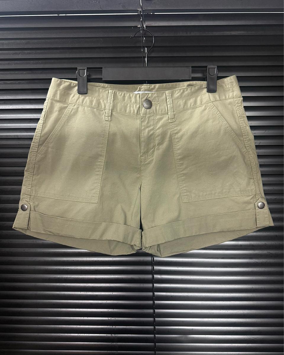 DKNY 도나카란 카키 연한 브라운 카브라 반바지 쇼츠 핫팬츠 워크 30