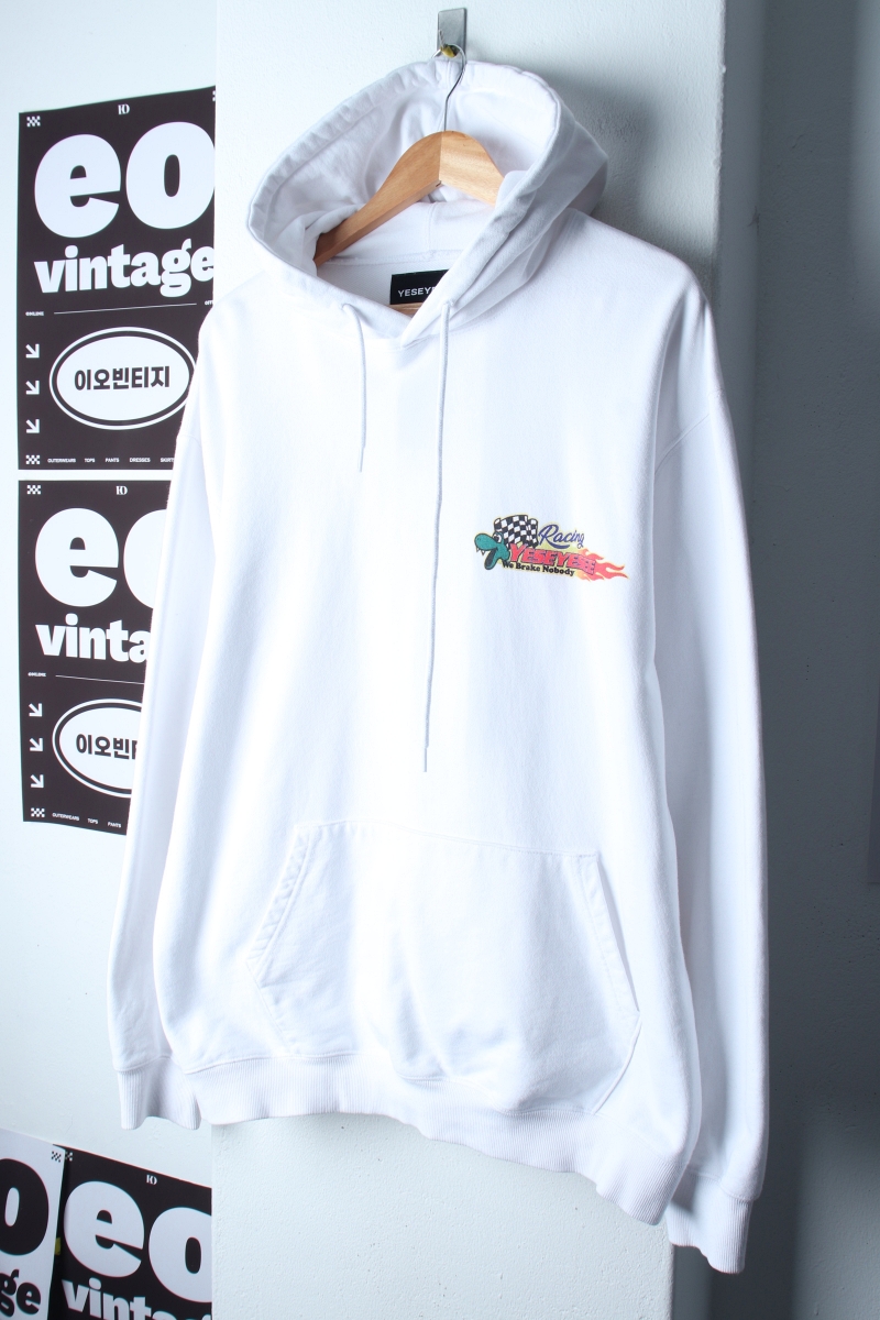 (XL-2XL) 예스아이씨 후드티셔츠 빅사이즈 레이싱-H37417