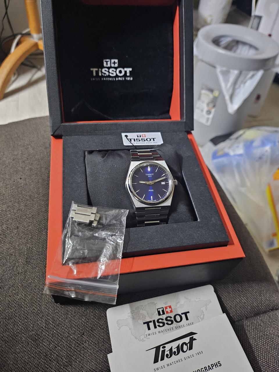 티쏘 prx 35mm 쿼츠