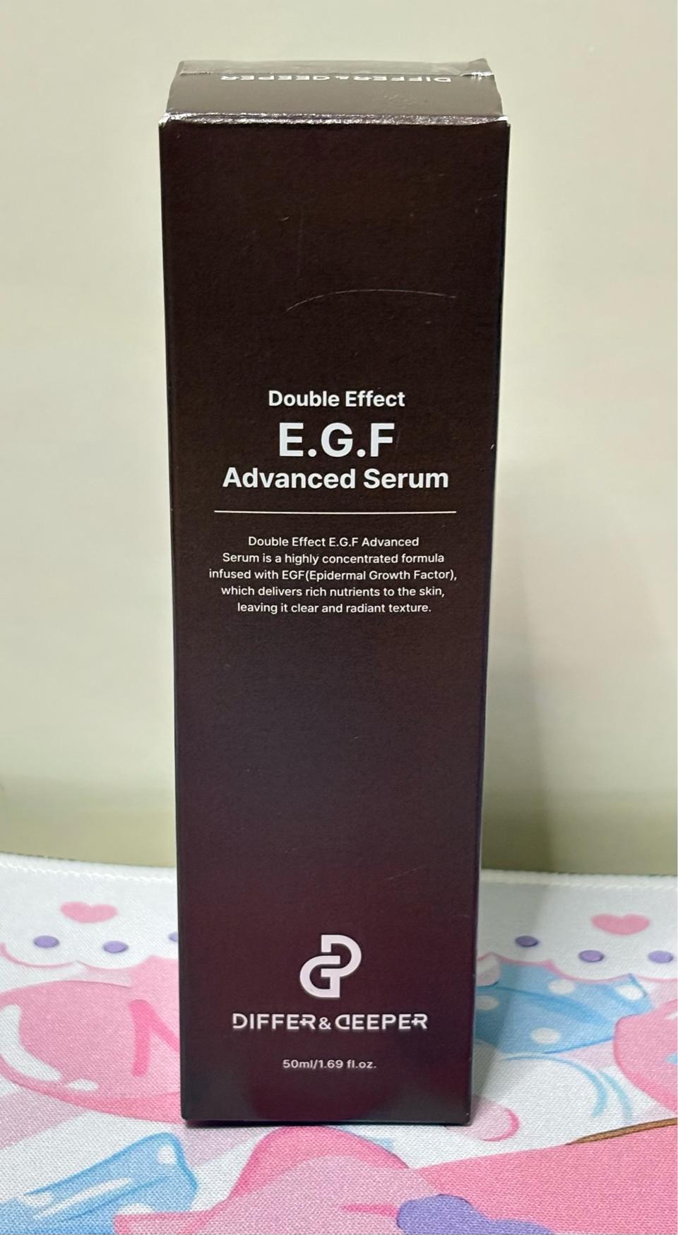 미개봉 디퍼앤디퍼 더블 이펙트 이지에프 어드벤스드세럼 50ml