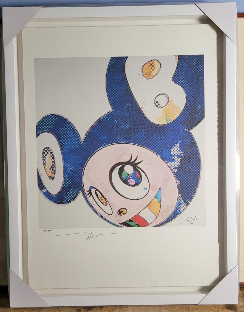 무라카미 다카시 그림 판화 에디션