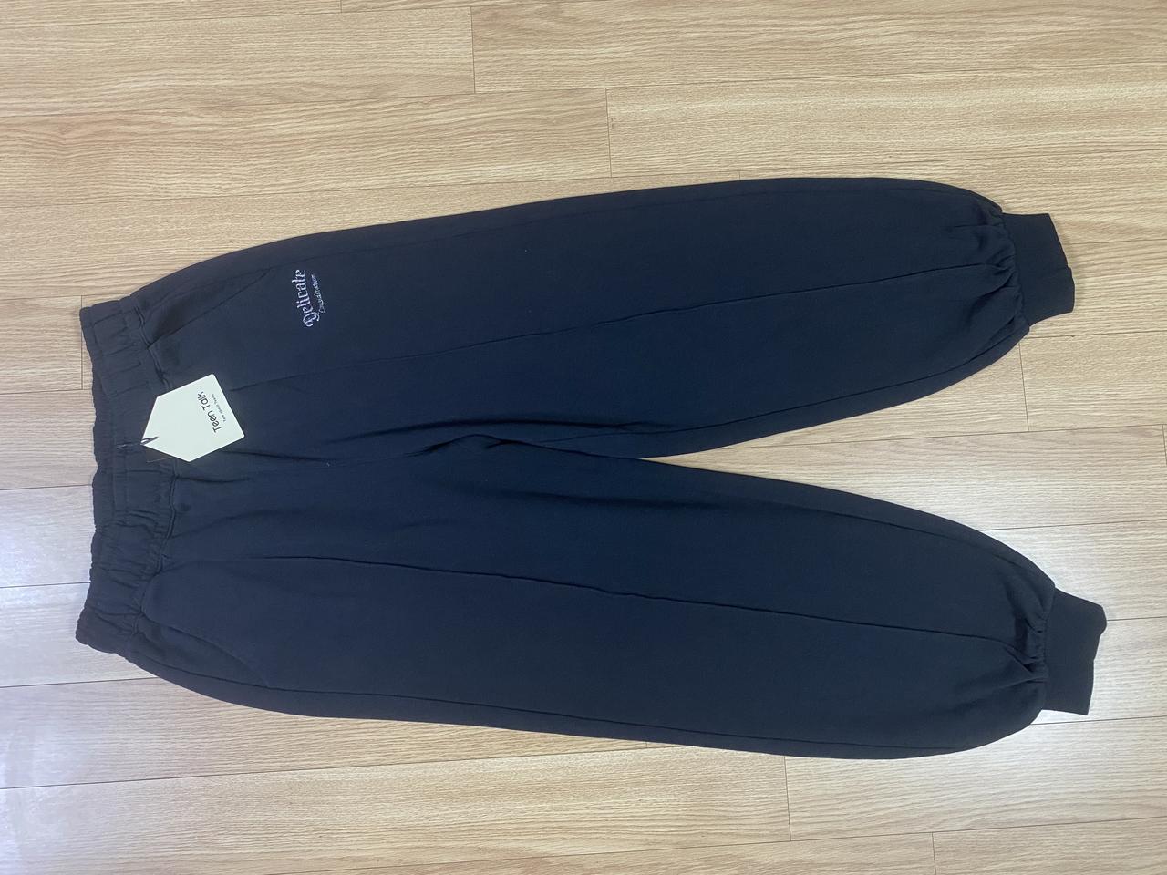 에꼴리에 자수 조거 팬츠 170