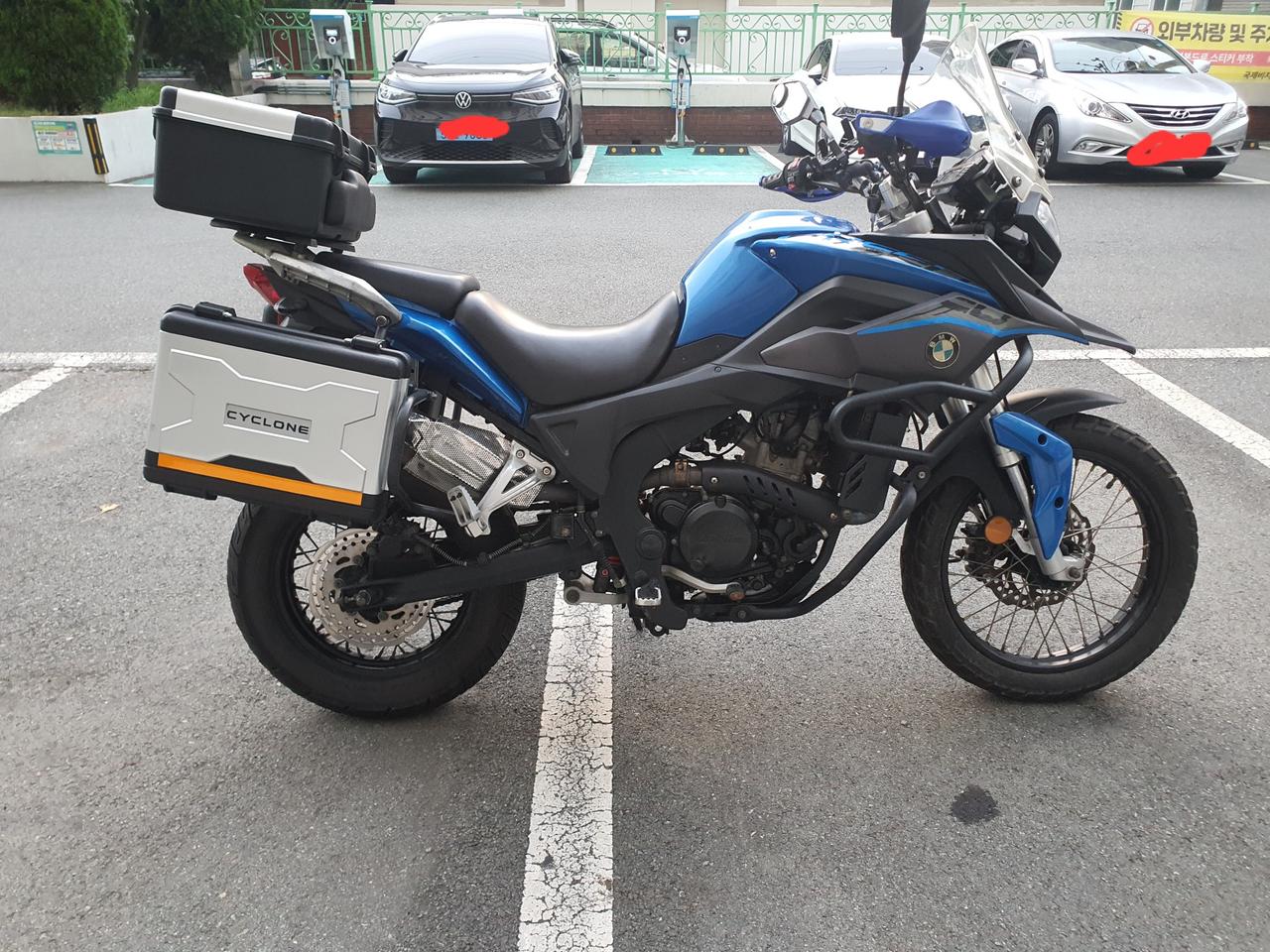 대림 DX250 어드벤처 오프로드 엔듀로 오토바이 판매합니다