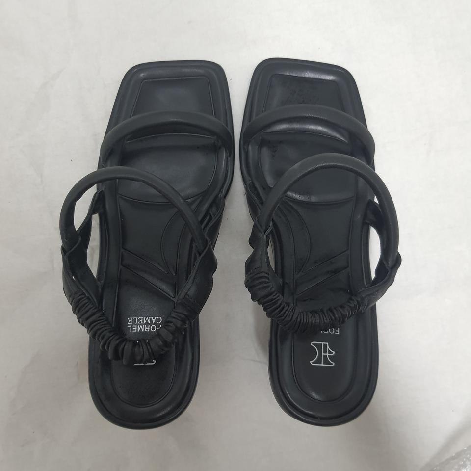 양가죽 포멜카멜레 블랙 뮬 샌들 230/새상품