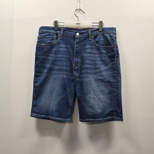 1155 리바이스 데님 반바지 블루
