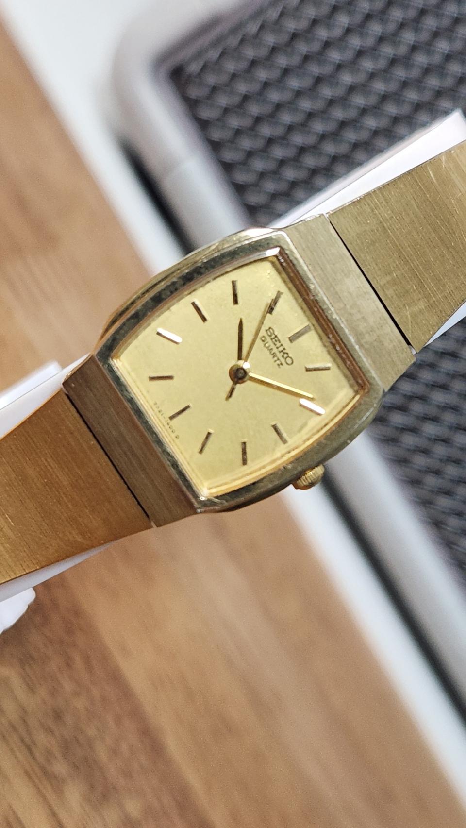 # 세이코 빈티지 금장 여성 명품시계 급처 / Seiko Vintage 
