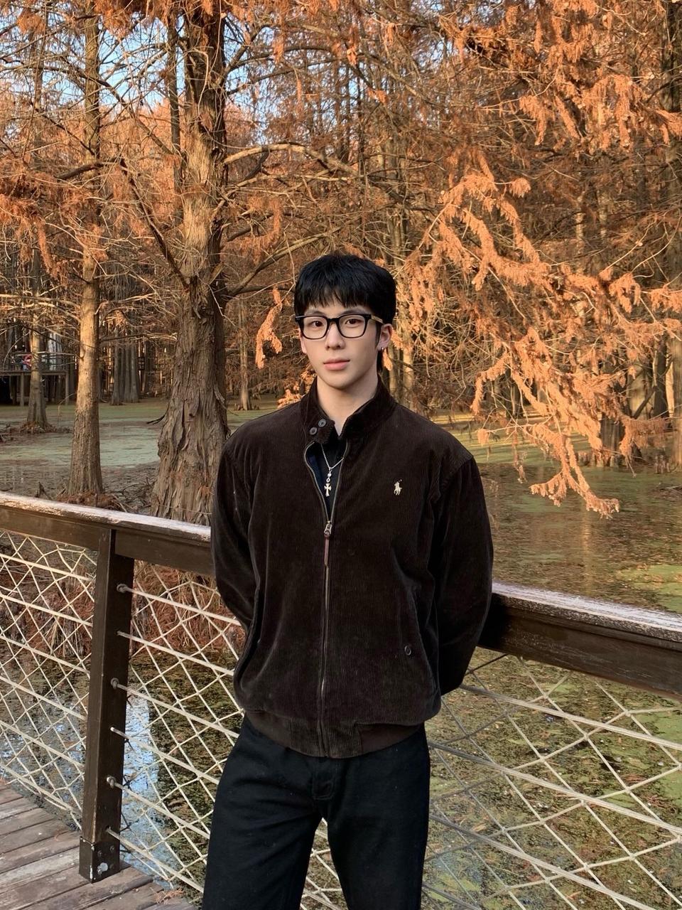 폴로 랄프 로렌 시그니처 포니 자수 와이드 코듀로이 집업 재킷