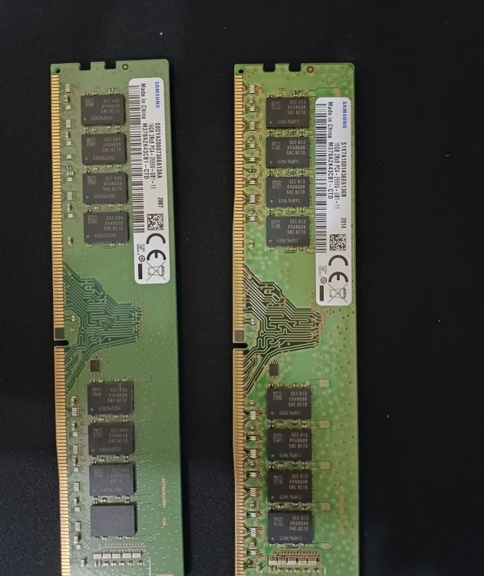 삼성 DDR4 16GB 2개 2666MHz 램