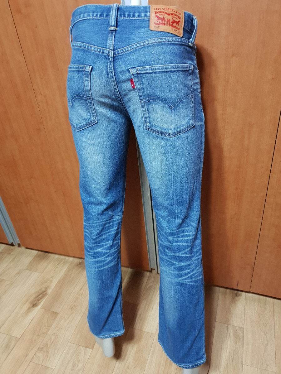 LEVI502 리바이스502 스판청바지 32인치입니다