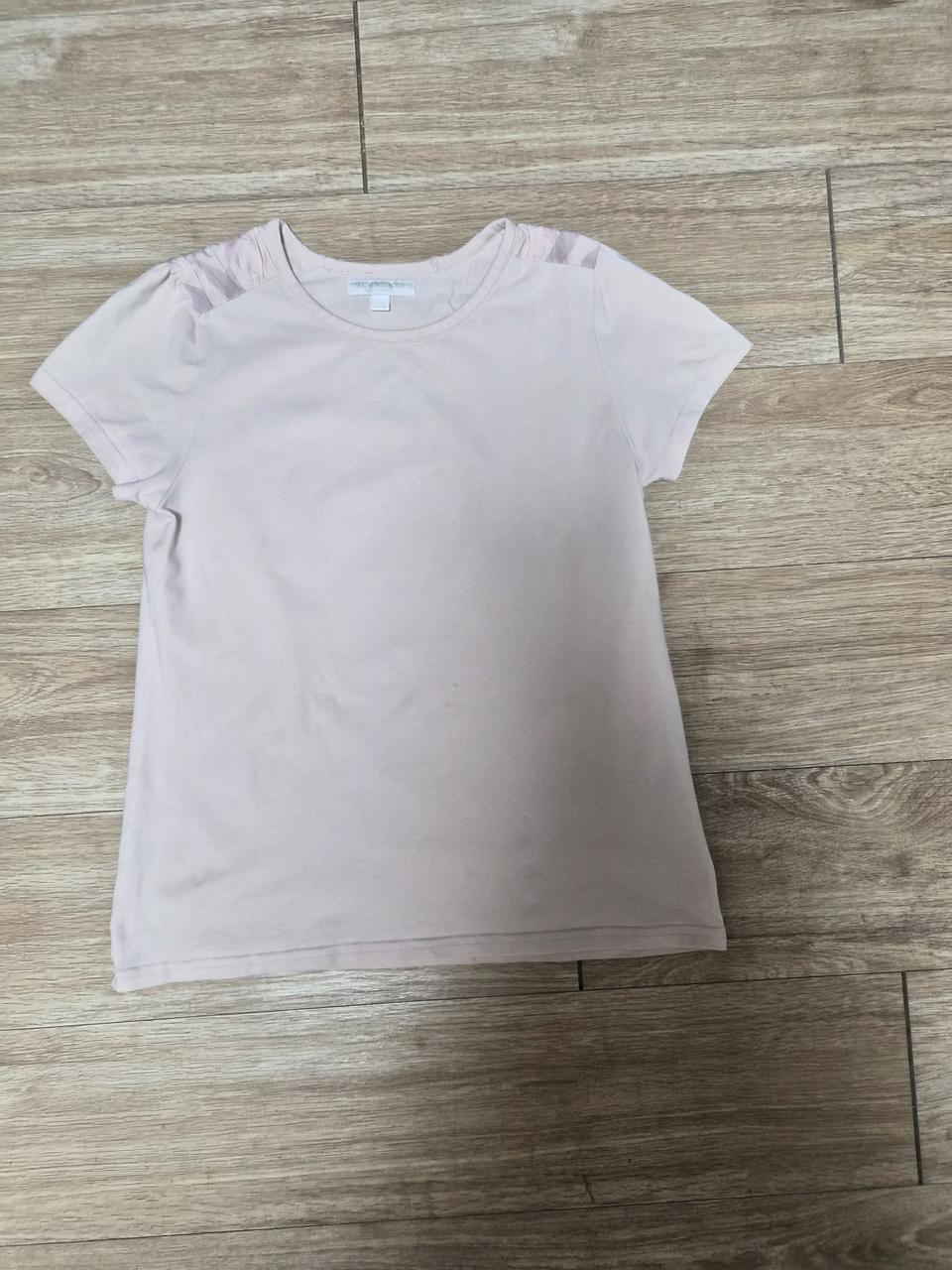 버버리 키즈 핑크 반팔티 14Y