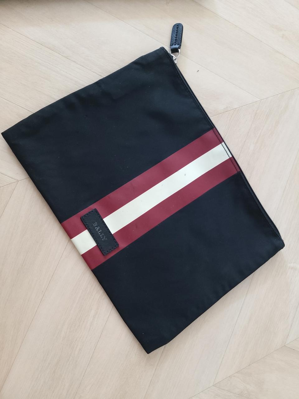 BALLY  발리 (정품) 파우치 겸  클러치백 블랙