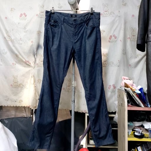 휴고보스    워싱  데님  바지