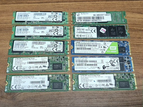 브랜드 다양한 고용량 고급형 M.2 SSD 팝니다.