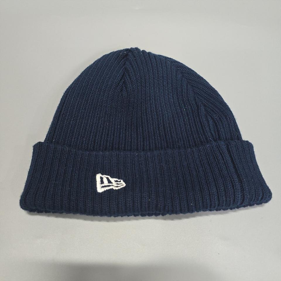 뉴에라 New Era 로고 자수 골지 숏비니