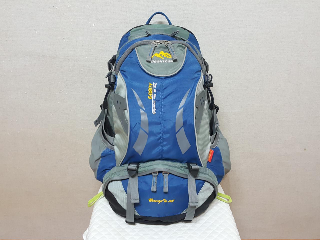 1착)다운타운 CAMPA35 기능성 등산배낭 35L(레인커버세트)