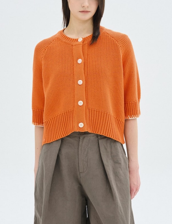 YMC Kwai Cardigan - 80 Orange/1사이즈/칠팔구제
