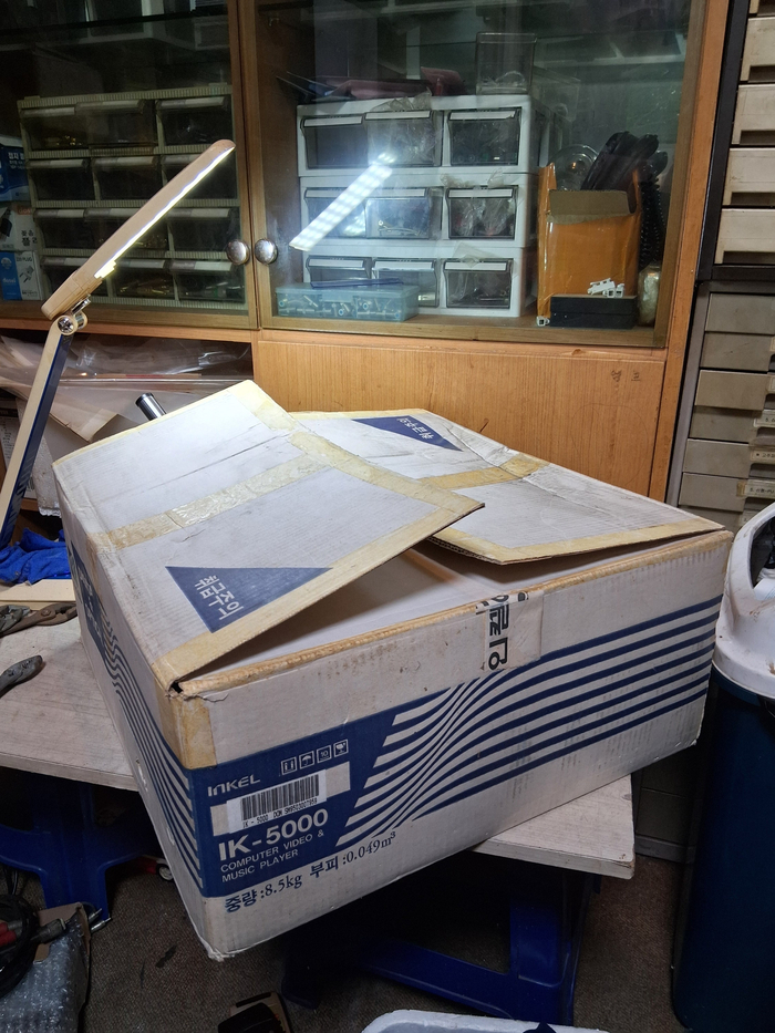 미개봉 인켈 IK-5000 영상노래반주기/주의 사항