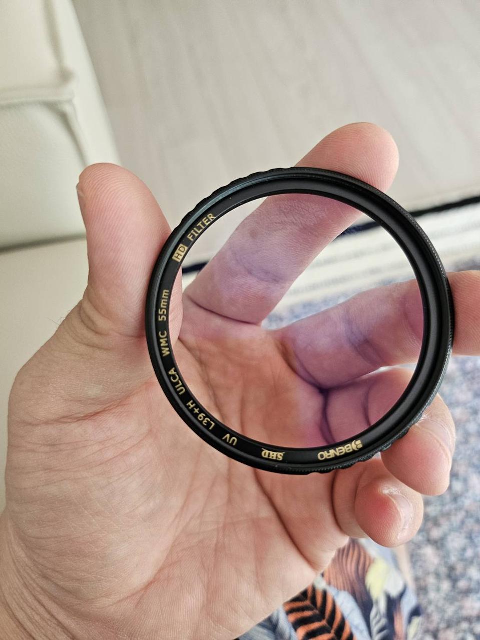 [벤로] 55mm SHD UV L39+H ULCA WMC 필터팝니다.