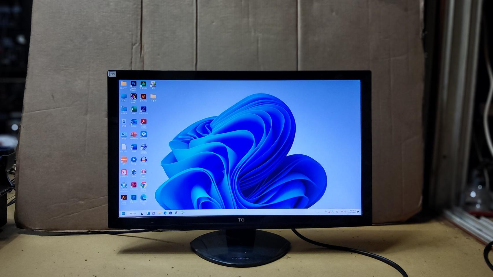 (22) TG 24인치 LED LCD 컴퓨터 모니터 (동일사이즈 50대