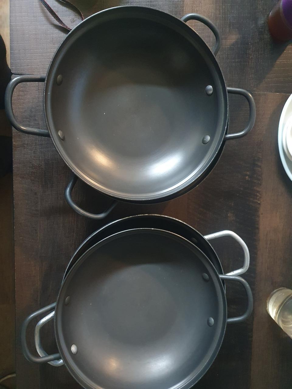 업소용전골냄비 24cm 낮은 4개
