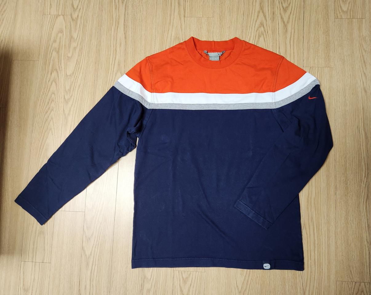 nike 나이키 빈티지 블록 스트라이프 긴팔 티셔츠 100-105