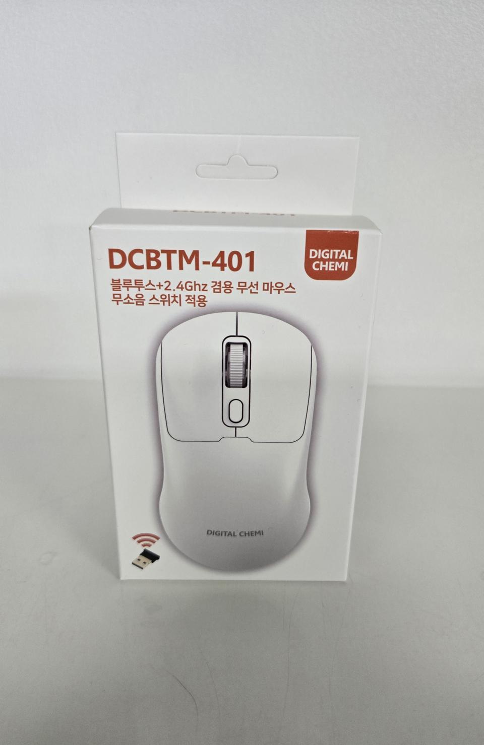 미사용) DCBTM-401 무소음 블루투스 무선 마우스