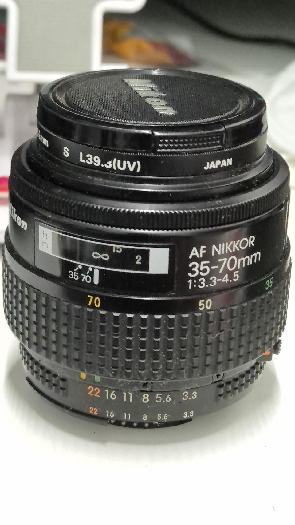 니콘 AF NIKKOR 35-70mm F3.3-4.5 렌즈