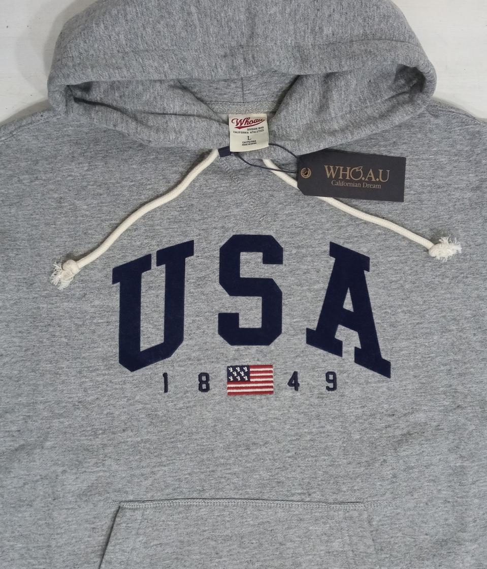 후아유 USA 로고 티셔츠 L