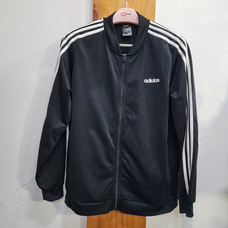 아디다스 삼선 트랙 집업 자켓 블랙 2XL