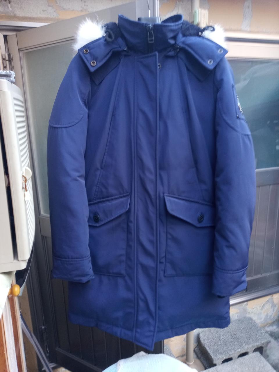 정품 무스너클 K에디션 한정판 여성 구스다운 롱패딩점퍼 XS 상태우수