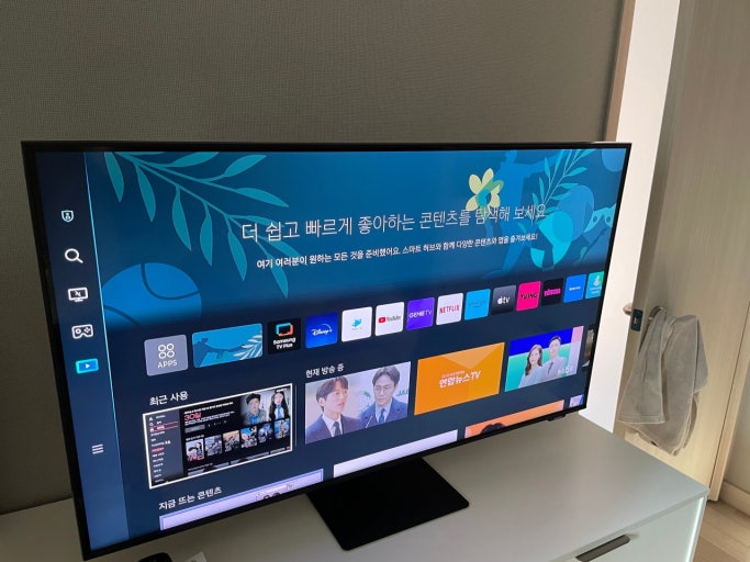 삼성 M7 43인치 4K UHD 스마트 모니터TV