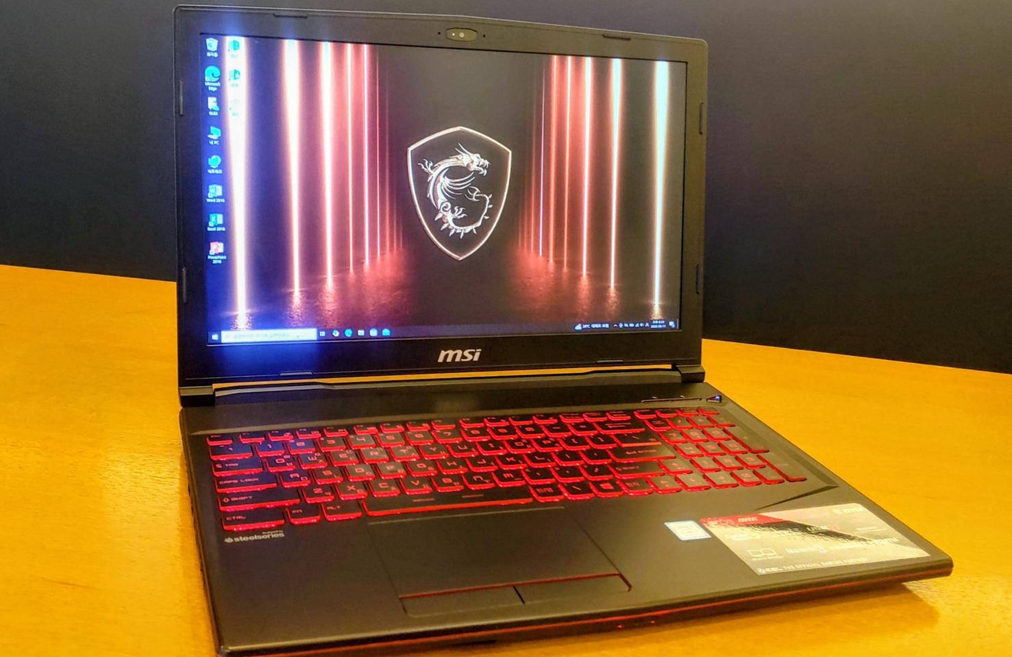 MSI 게이밍노트북 i7-8750H, GTX1060 15.6인치팝니다.