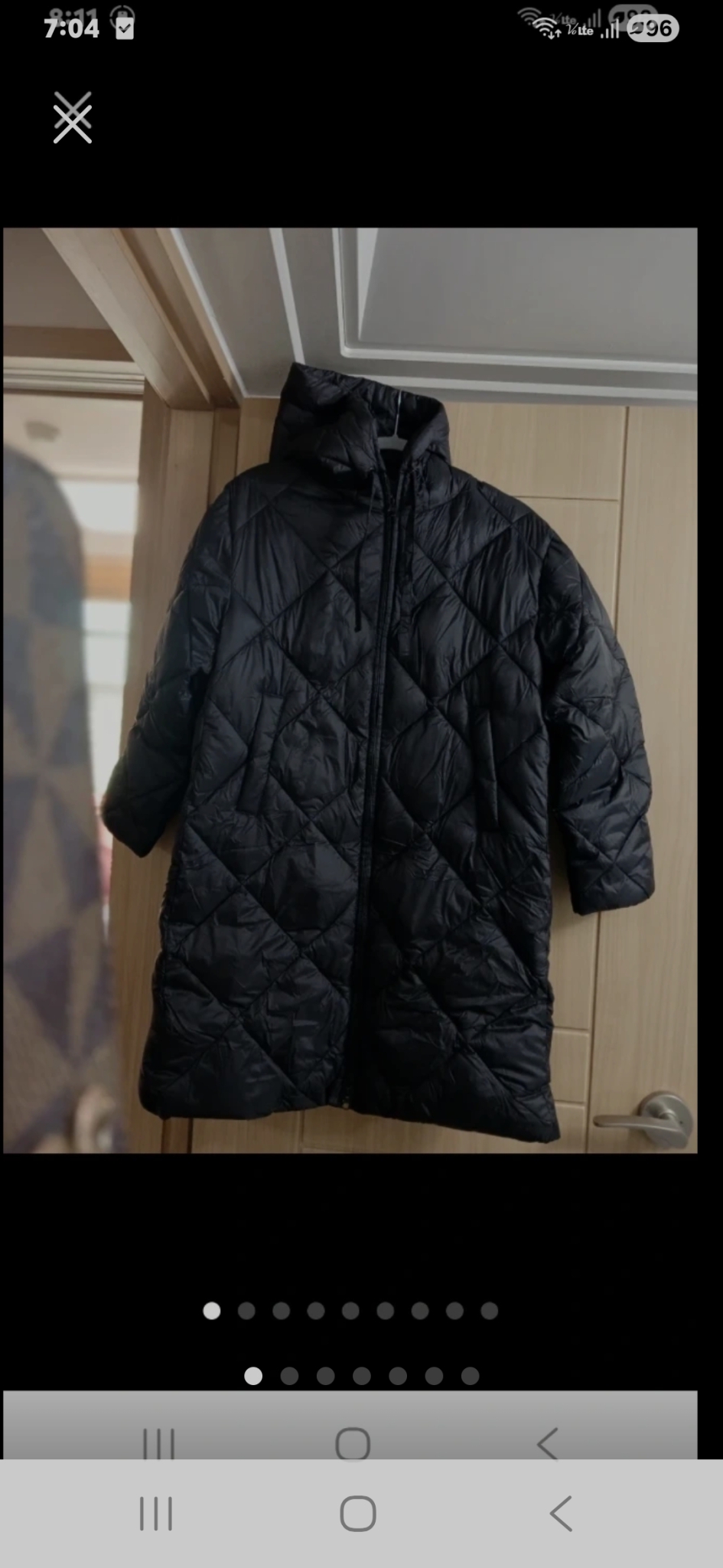 자주 패딩