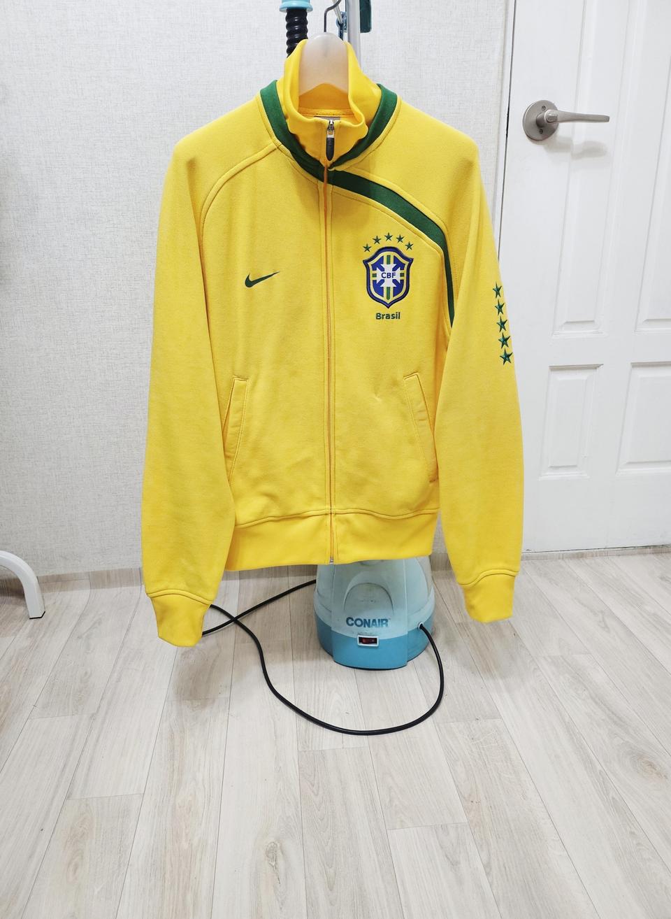 (95)☆초대장급☆ 나이키 브라질 백로고 트랙탑져지