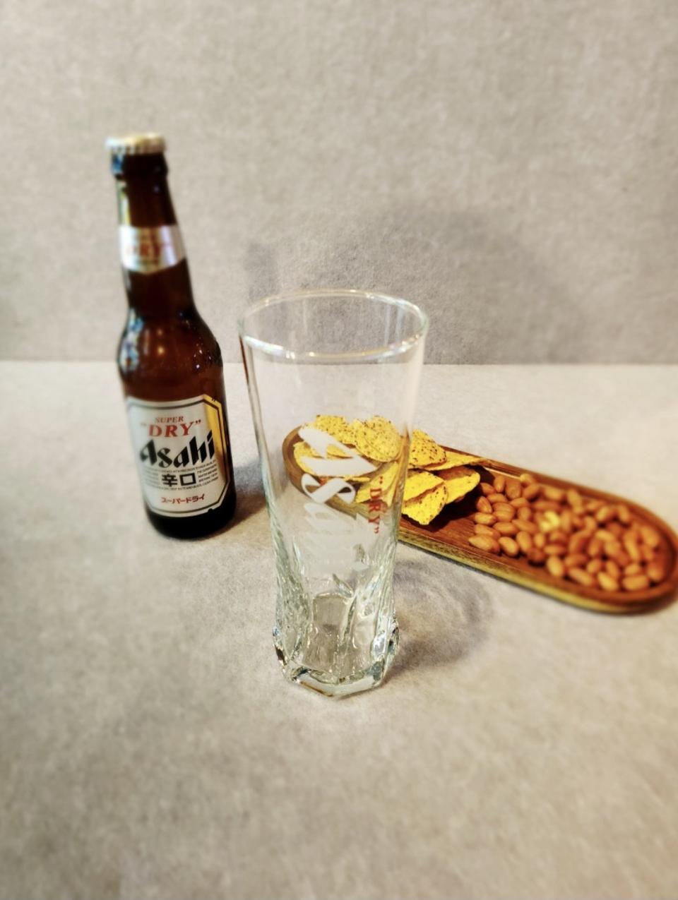 아사히 맥주잔 6개 세트