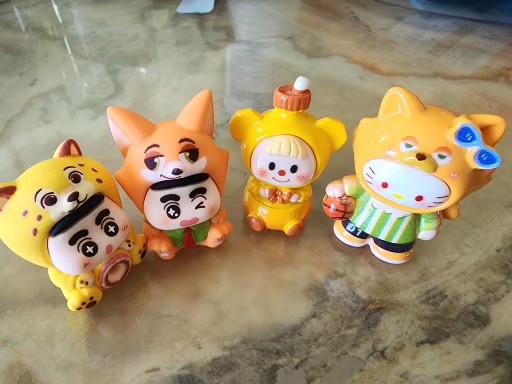 캐릭터 피큐어 4종